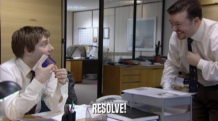 RESOLVE!  