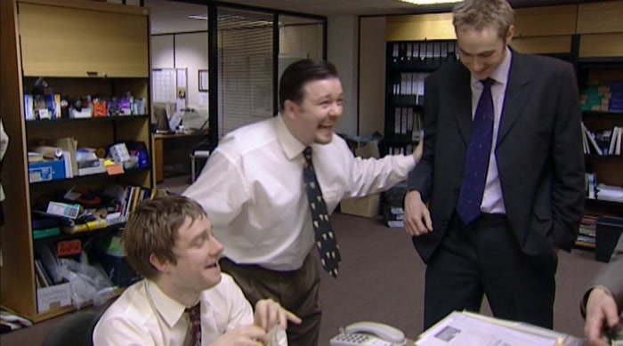 HE'S GOING TO FIT IN. WE'RE LIKE VIC AND BOB... AND AN EXTRA ONE. 