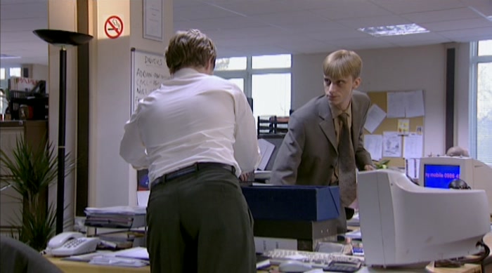 I DON'T WANT TO HAVE TO LOOK AT YOU, GARETH.  