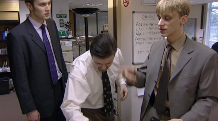 RIGHT. YOU CAN BE MY WITNESS. GIVE HIM AN OFFICIAL WARNING. 