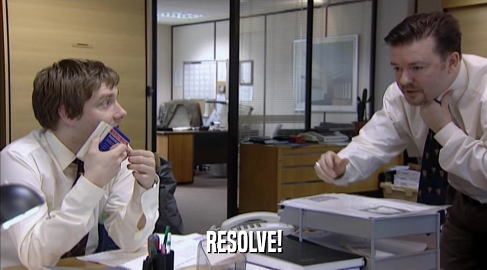 RESOLVE!  