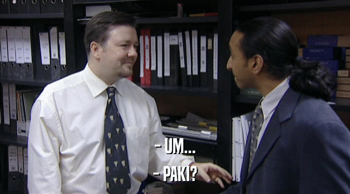 - UM... - PAKI? 