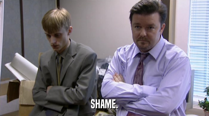 SHAME.  