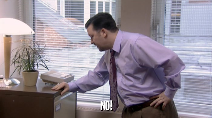 NO!  