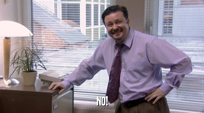 NO!  