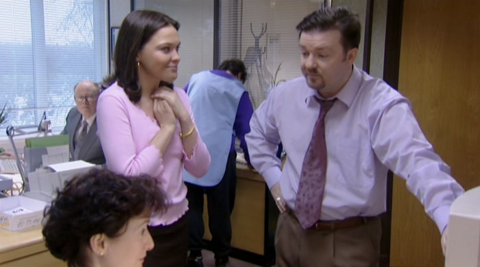 YOU GOT NICE BOOBS.  