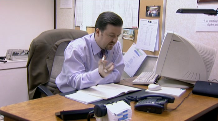 (KNOCKING) COME IN, GARETH. 