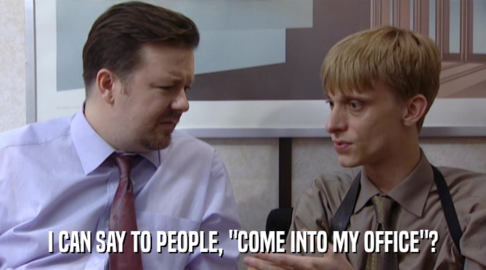 I CAN SAY TO PEOPLE, 