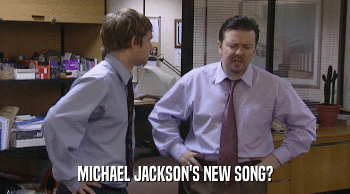 MICHAEL JACKSON'S NEW SONG?  