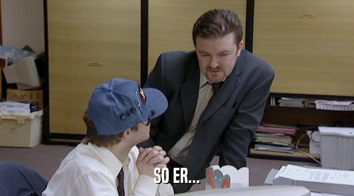 SO ER...  