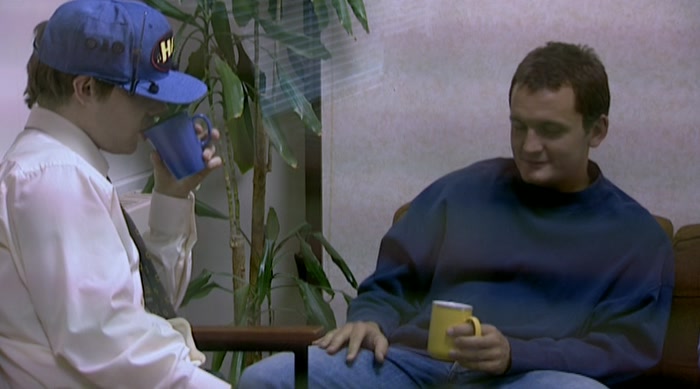 - WE'VE ALL HAD A COFFEE. - NO WORRIES. 