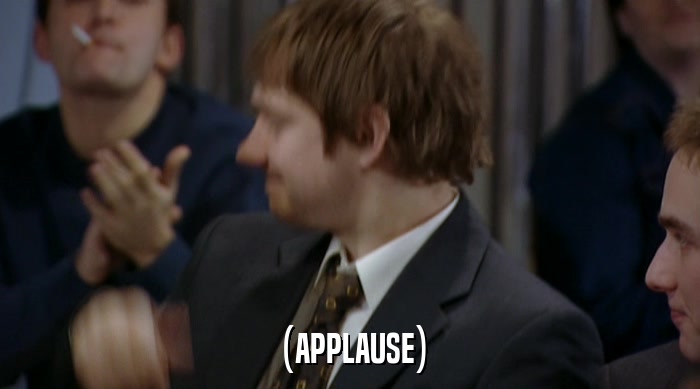 (APPLAUSE)  