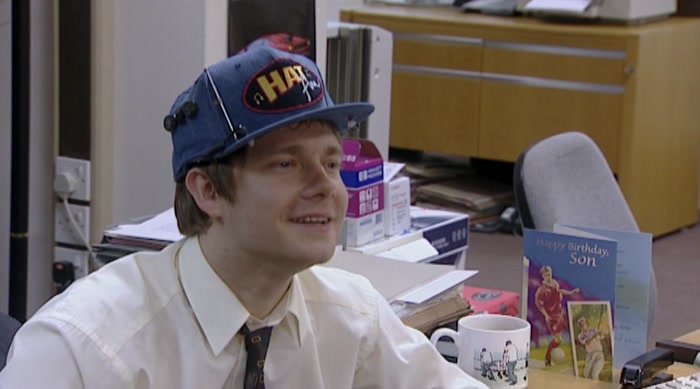 IT'S ALL RIGHT. I THINK IT'S QUITE A SWEET PRESENT.  