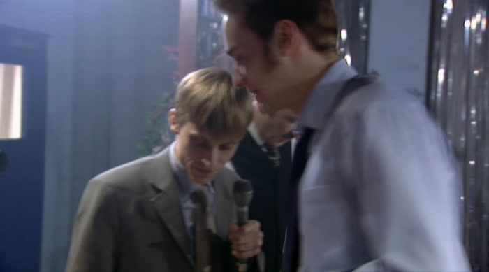 ALL RIGHT. COME AND STAND HERE. TIE-BREAKER QUESTION. ARE YOU READY? 