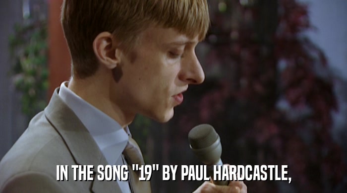 IN THE SONG 
