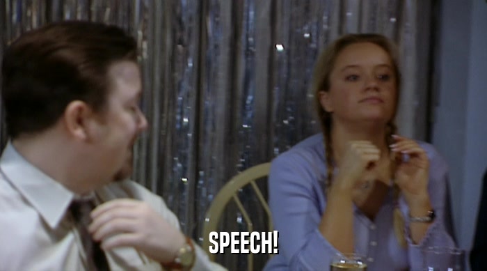 SPEECH!  