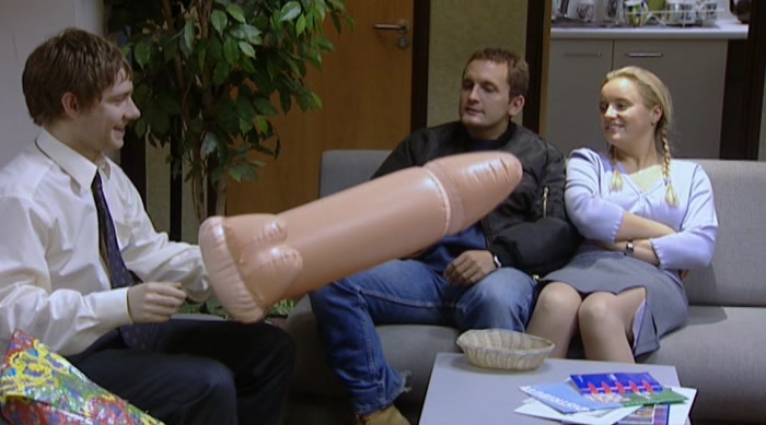 - YOU CAN SIT ON THAT IF YOU LIKE. - YES. 
