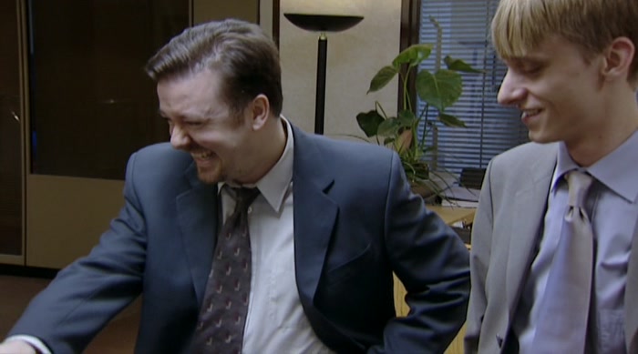 THEY'RE CRACKING UP.  