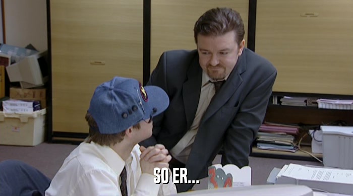 SO ER...  