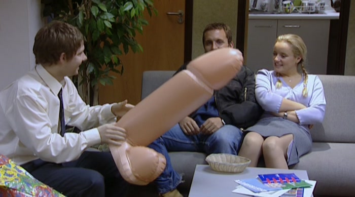 - YOU CAN SIT ON THAT IF YOU LIKE. - YES. 