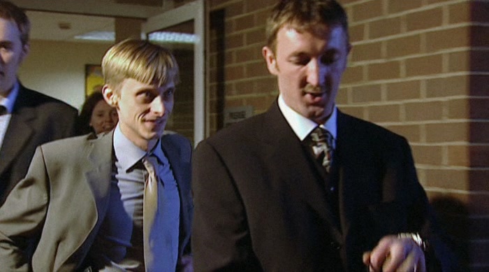 - USING THE TIE METHOD? - OH, NO. THE SHOELACES. 