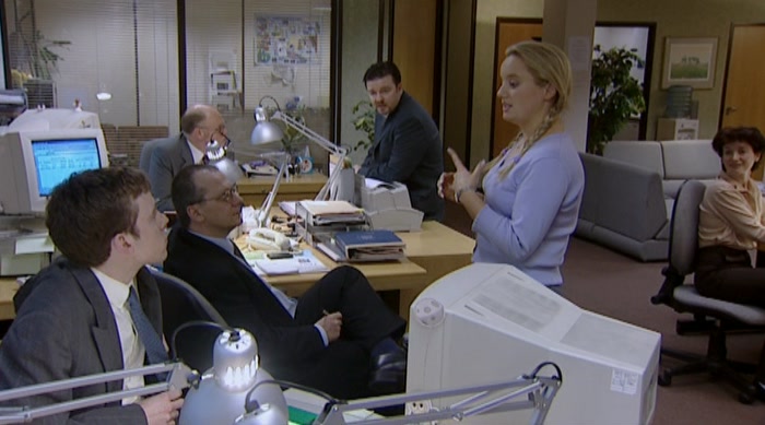 AND, ALSO, WE'LL BE GOING OUT FOR DRINKS LATER. 