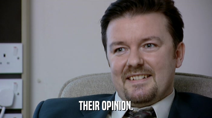 THEIR OPINION.  
