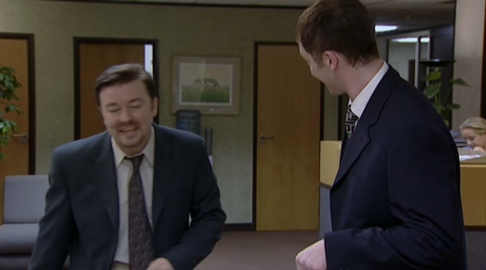 - OR DAVID BRENT.
 - OH, SPEAK TO YOURSELF... 