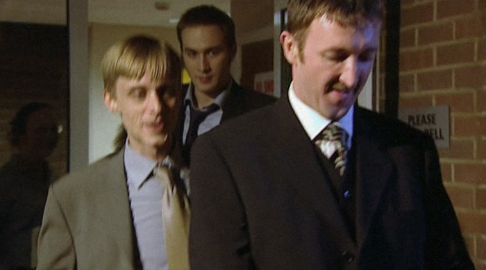 - USING THE TIE METHOD? - OH, NO. THE SHOELACES. 