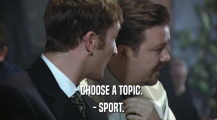 - CHOOSE A TOPIC. - SPORT. 