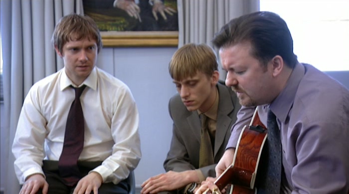 - WHAT, YOU? - NO. HE'S LOOKING AT A PHOTOGRAPH. 