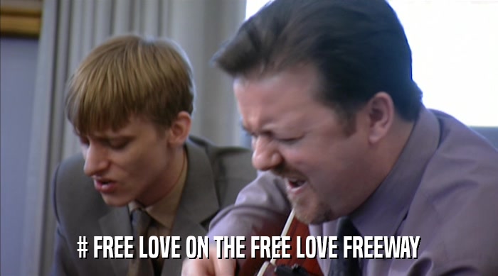 # FREE LOVE ON THE FREE LOVE FREEWAY  