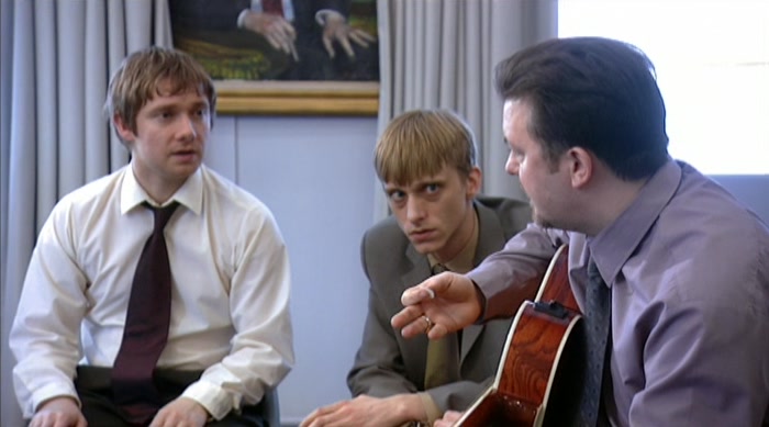 - OF YOU? - NO. OF HIS GIRLFRIEND. 