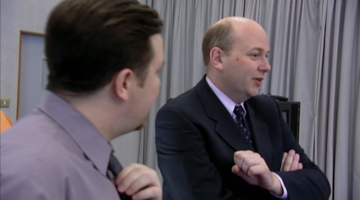 - I'M INTERESTED IN CUSTOMER CARE. - SO AM I. 