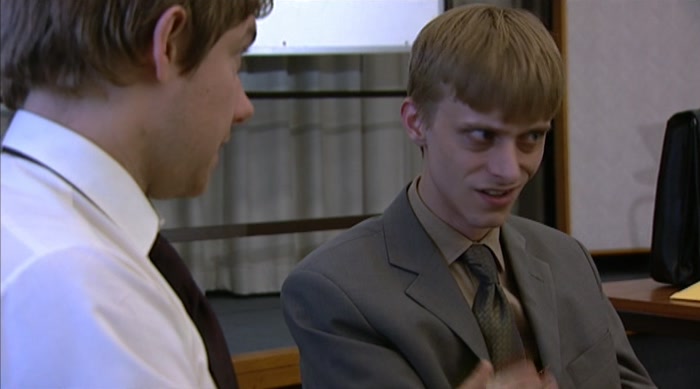 YEAH, I KNOW. HE CAN'T LEAVE THE CHICKEN WITH THE GRAIN. 