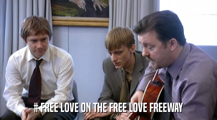 # FREE LOVE ON THE FREE LOVE FREEWAY  