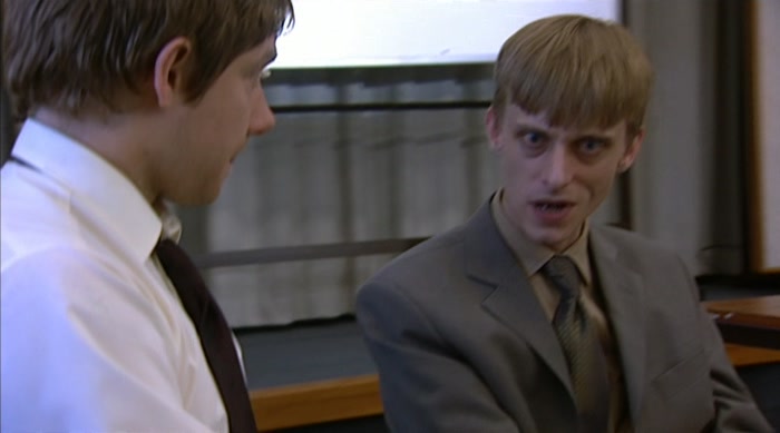 YEAH, I KNOW. HE CAN'T LEAVE THE CHICKEN WITH THE GRAIN. 