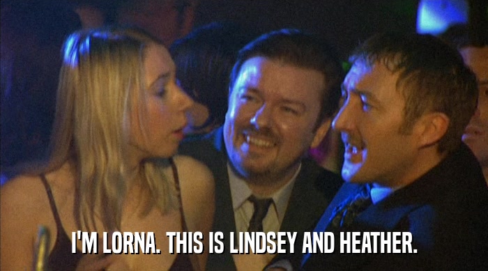 I'M LORNA. THIS IS LINDSEY AND HEATHER.  