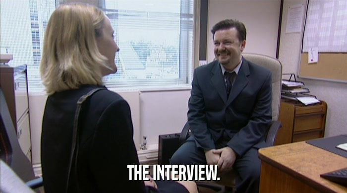 THE INTERVIEW.  