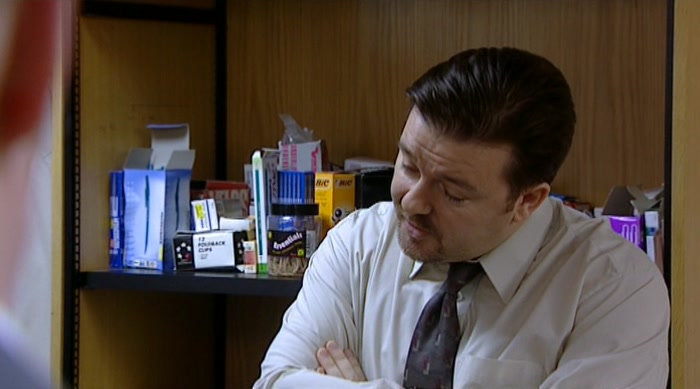 ON A MORE POSITIVE NOTE, THE GOOD NEWS IS I'VE BEEN PROMOTED. 