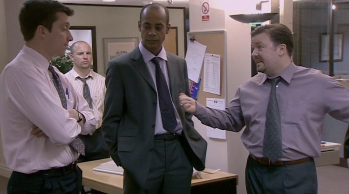 - I'M NOT NEW AND I FIND IT OFFENSIVE. - HE DIDN'T. 