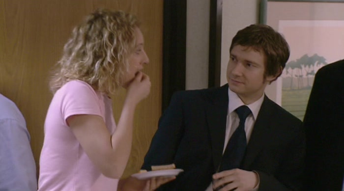 - SO IT'S... RACHEL, ISN'T IT? - TIM. 