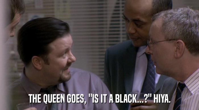THE QUEEN GOES, 