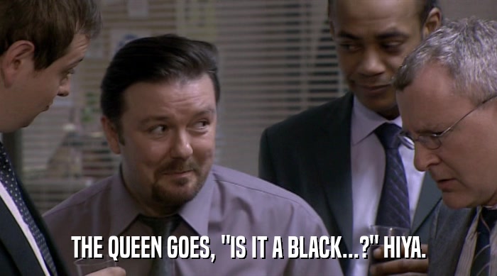 THE QUEEN GOES, 