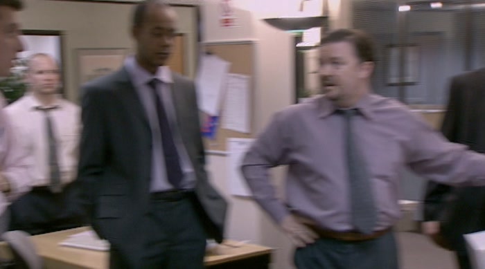 - I'M NOT NEW AND I FIND IT OFFENSIVE. - HE DIDN'T. 