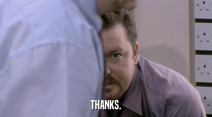 THANKS.  