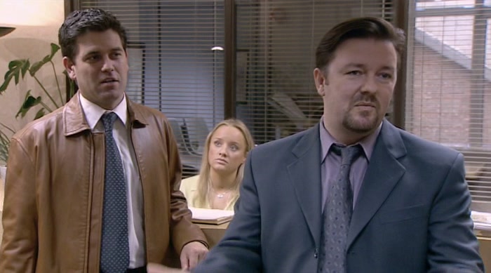 SO I'M DAVID'S BOSS, LOOKING AFTER HIM.  