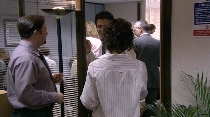 YOU PUT THE CHAIRS OUT? IT'S GREAT.  