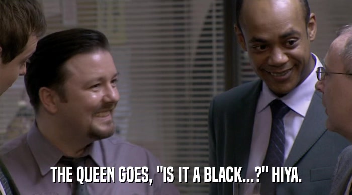 THE QUEEN GOES, 