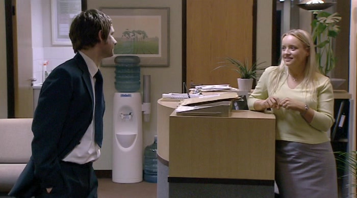 - BUT YOU'RE ALL RIGHT? - I'M FINE. YOU? 